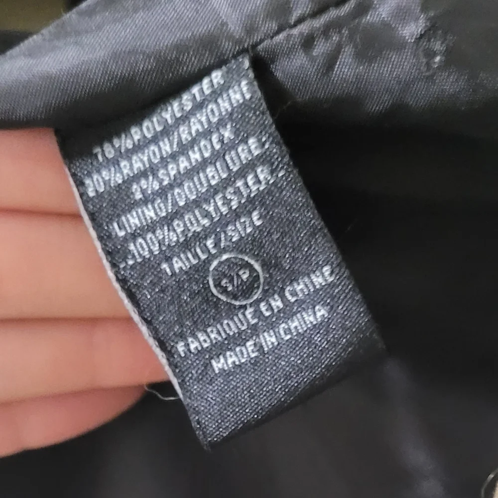 Suzy shier, olive green blazer, size S a - Picture 4 of 4